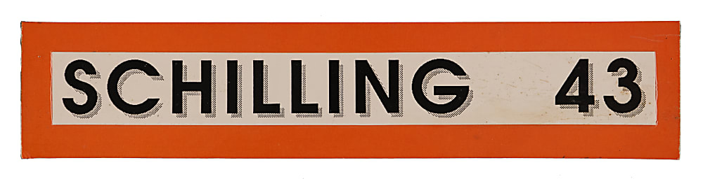 Circa 1988 Curt Schilling Rookie Era Baltimore Orioles Locker Nameplate