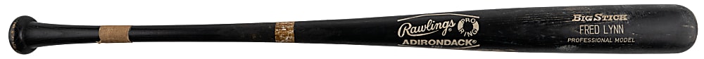 1988 Fred Lynn Baltimore Orioles Game-Used Bat with Tremendous Use! - Phil Wood LOP