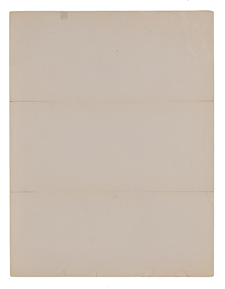 1966 New York Yankees Tri-Fold #1 Roger Maris