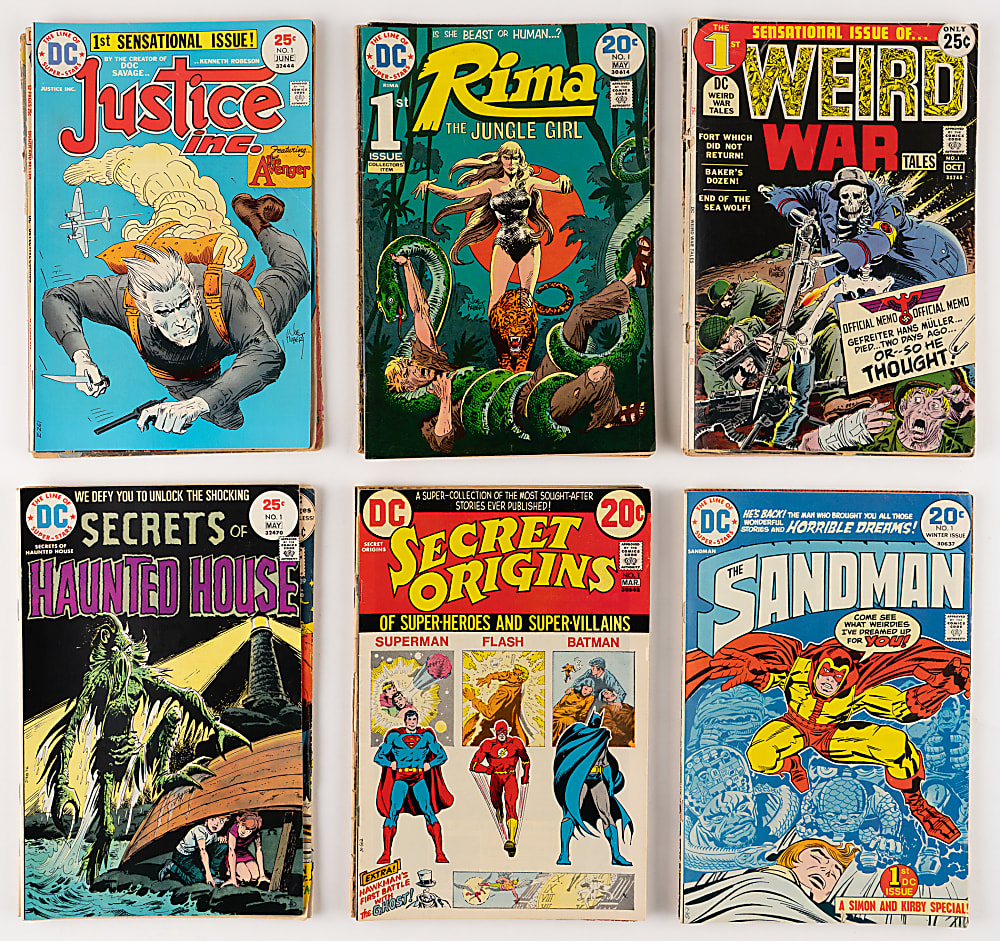 1960-1975 DC Comic Book Collection (81) with Superman #233, Spectre #1 & SHAZAM #1