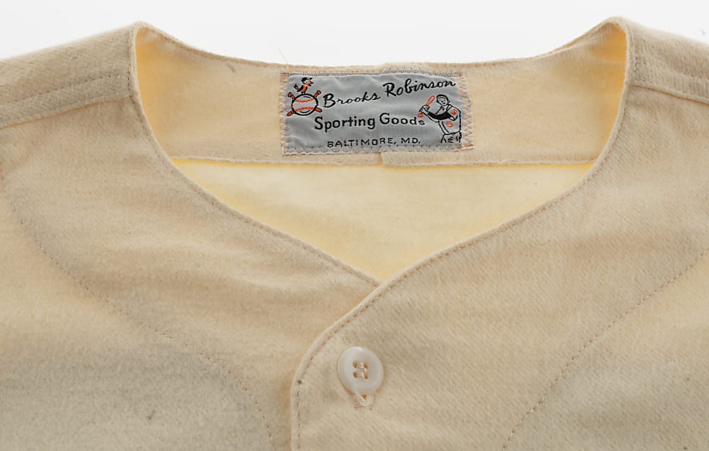 1974 Frank Skaff Game-Worn Baltimore Orioles 1954 20th Anniversary Ceremony Jersey & Pants - Phil Wood LOA