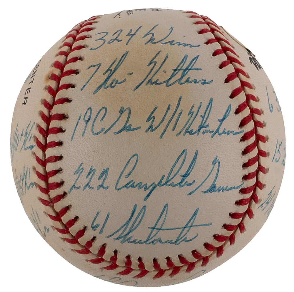 Nolan Ryan Signed Limited Edition STAT Baseball