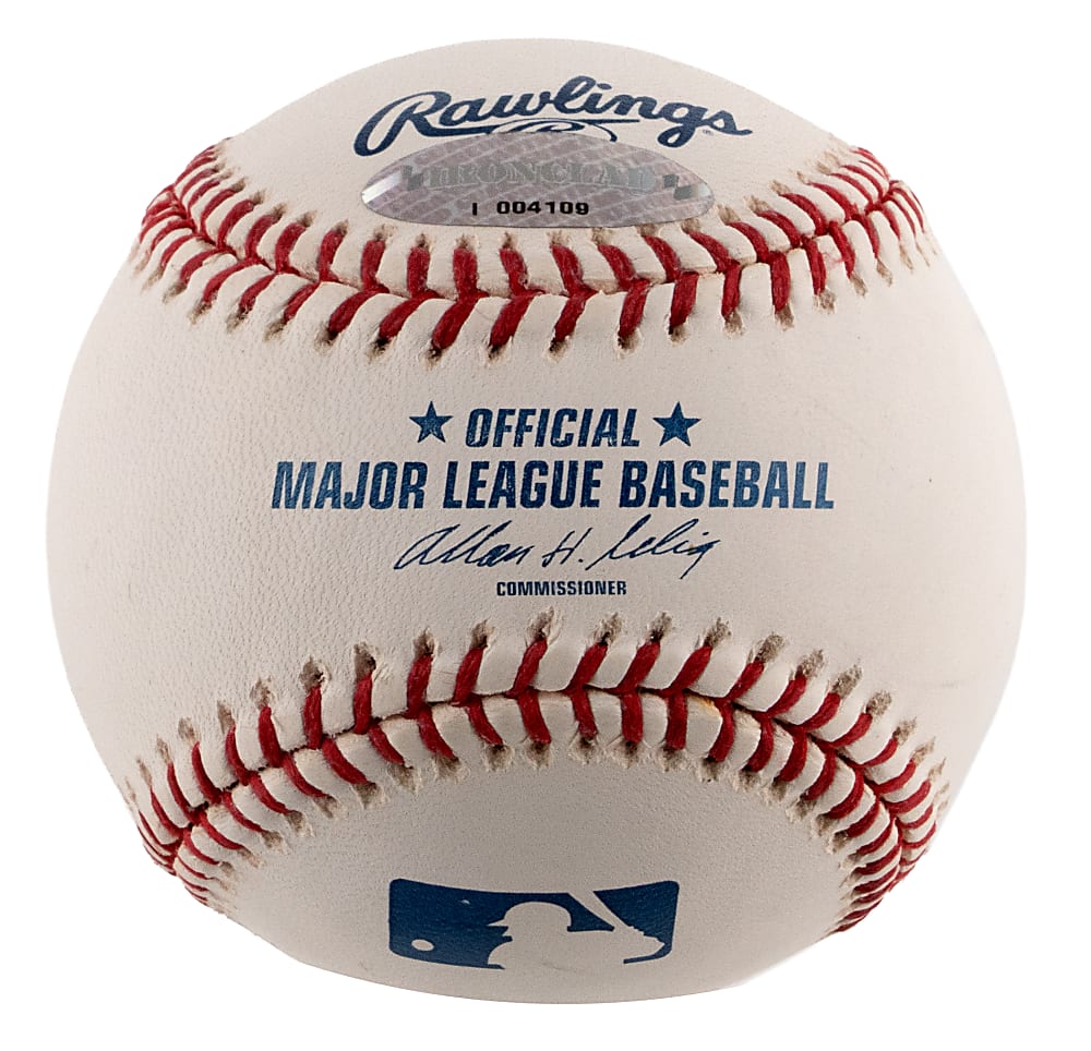 Cal Ripken Jr. Single-Signed Limited Edition Laser Etched Stat Baseball - Ironclad