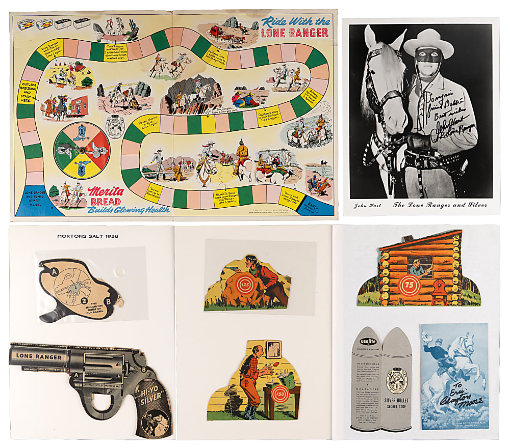 1930s-1960s The Lone Ranger Ephemera Collection