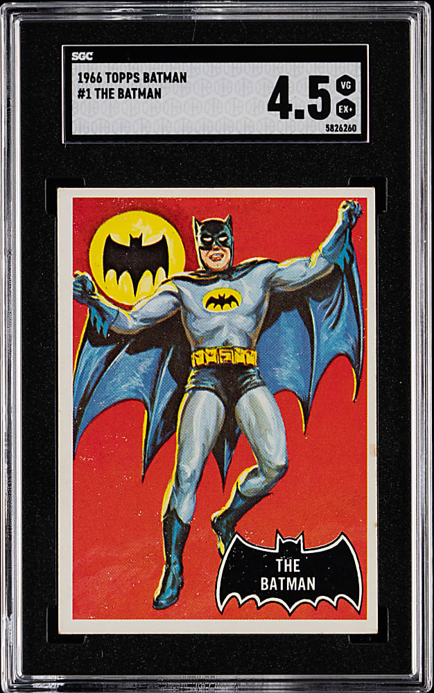 1966 Topps Batman #1 The Batman SGC VG/EX+ 4.5