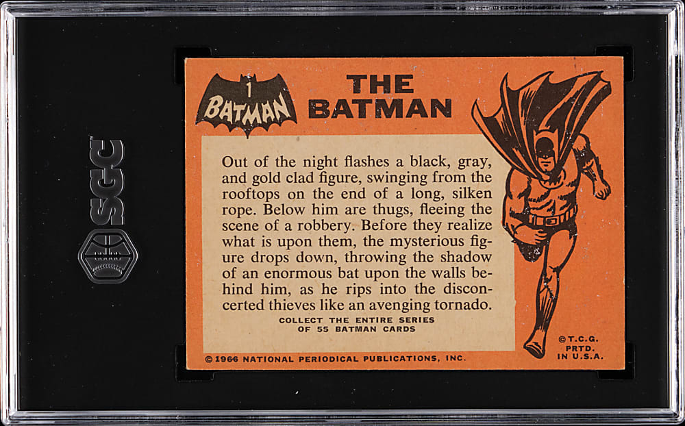 1966 Topps Batman #1 The Batman SGC VG/EX+ 4.5