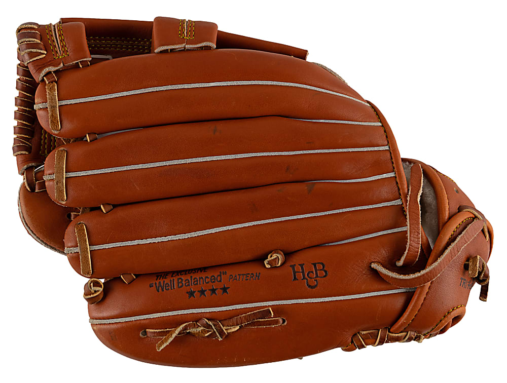 1994-1995 Mike "Pags" Pagliarulo Signed & Game-Used Personalized Louisville Slugger Glove