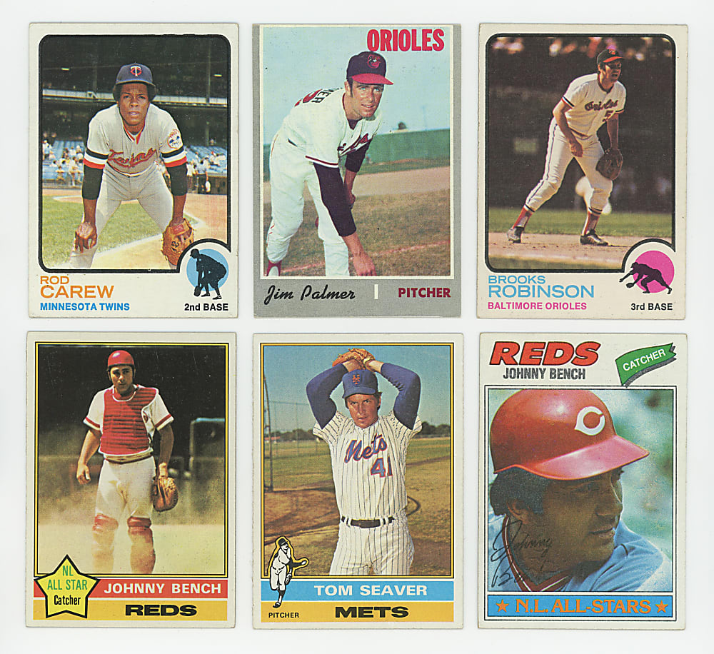 1960-1984 Hall of Fame & Star Collection (33) with Gibson, Mays & Seaver
