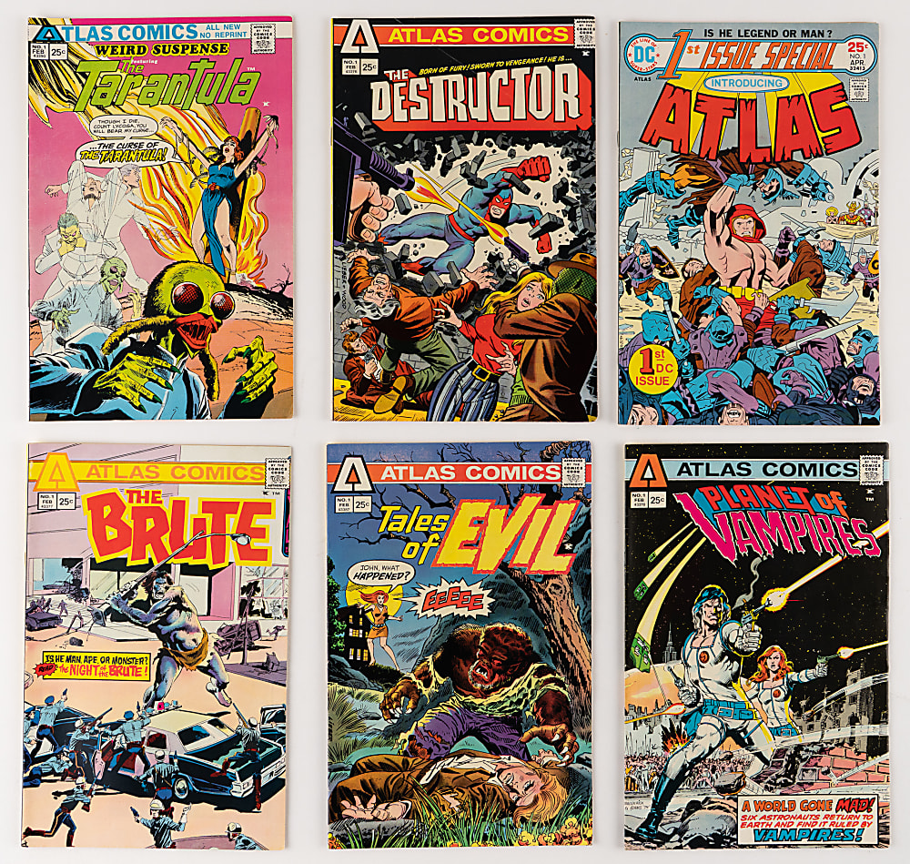 1953-1975 Comic Book/Magazine Collection (41) with Atlas & Famous Monsters Issues