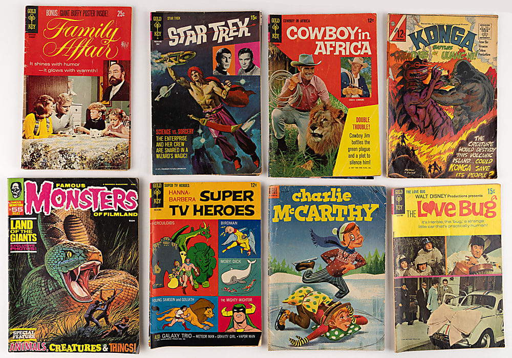 1953-1975 Comic Book/Magazine Collection (41) with Atlas & Famous Monsters Issues