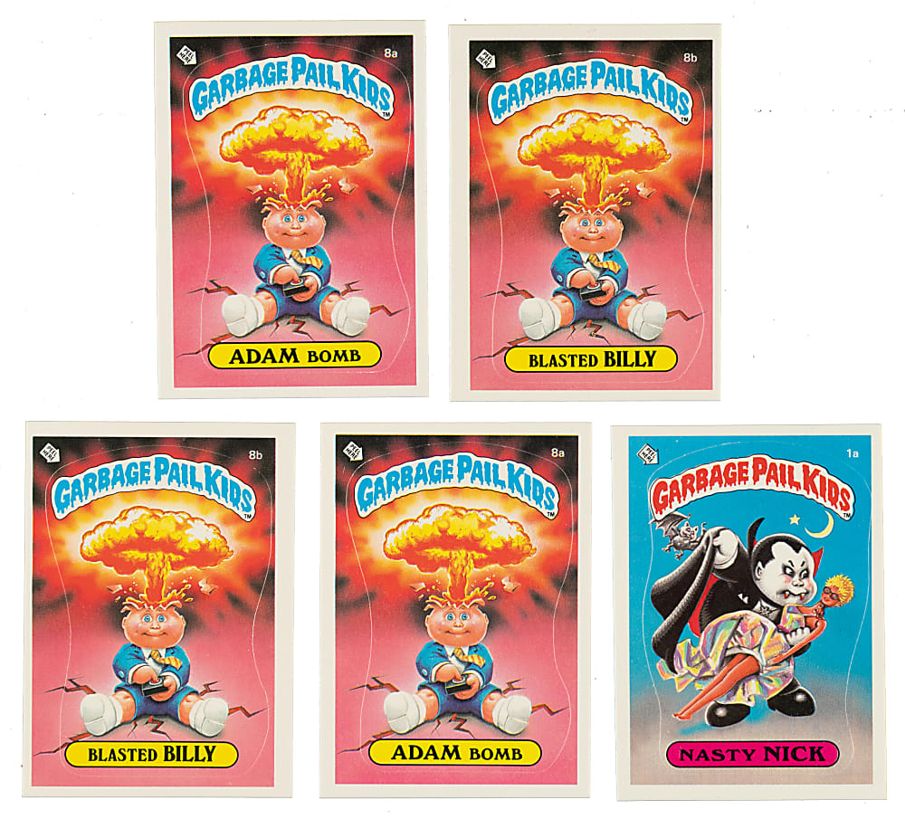 1985 Topps Garbage Pail Kids Series 1 Complete Master Set (88)