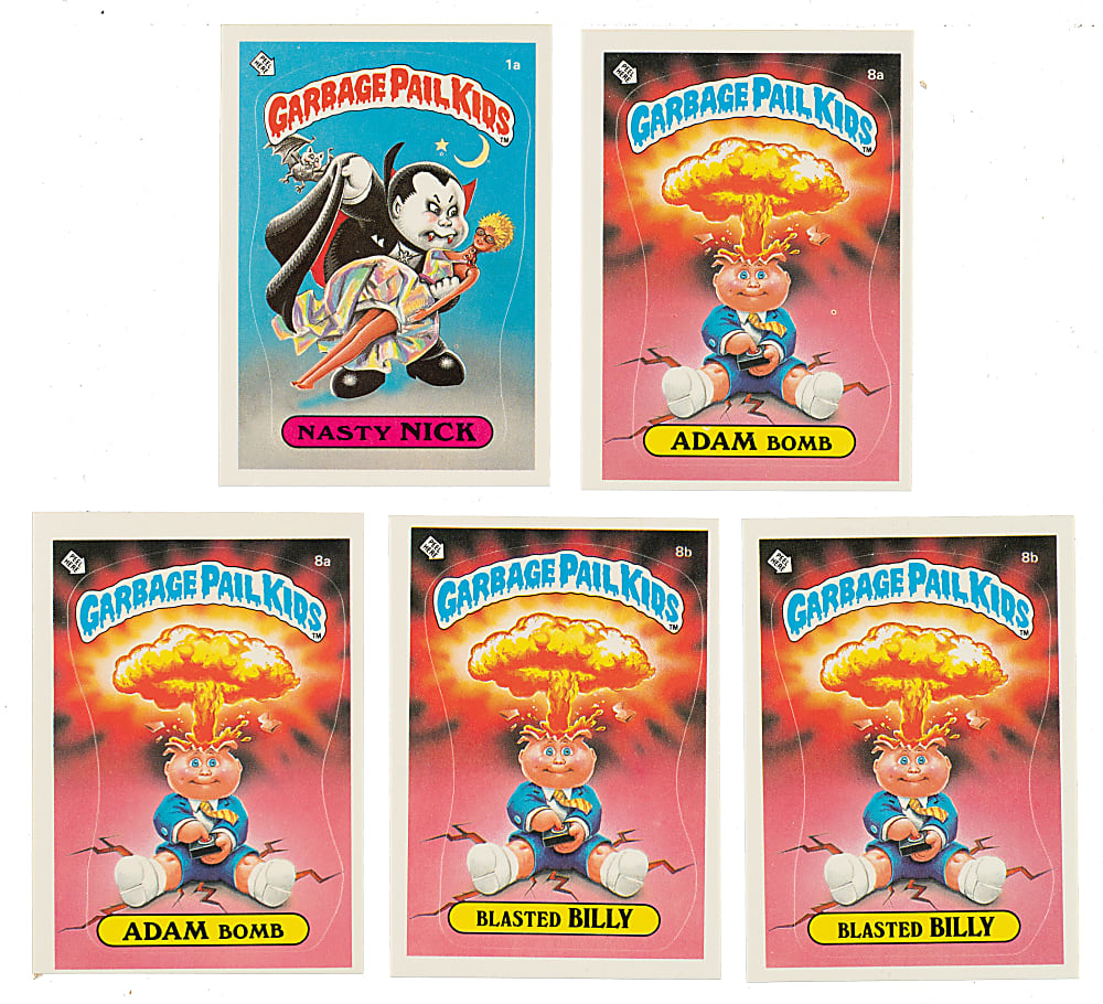 1985 Topps Garbage Pail Kids Series 1 Complete Master Set (88)