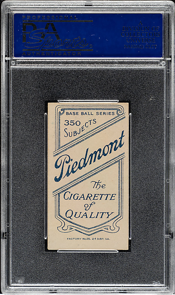1909-1911 T206 White Border Bill Malarkey PSA EX-MT 6