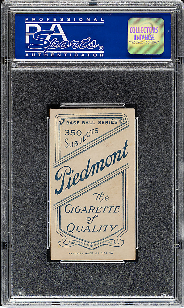 1909-1911 T206 White Border Art Devlin PSA EX-MT 6