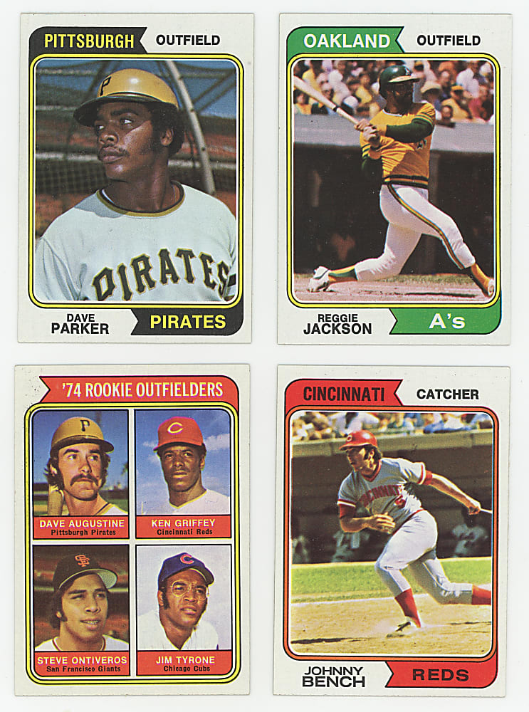 1974 Topps Complete Set (660) & Traded Set (44) in Original Factory Box - Clean!