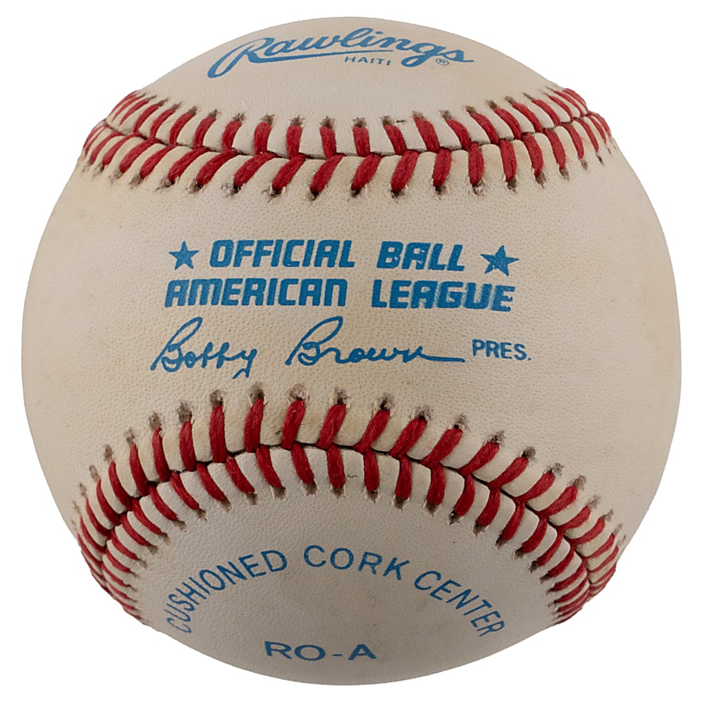 Mickey Mantle Single-Signed OAL/Brown Baseball PSA/DNA Auto Grade 9