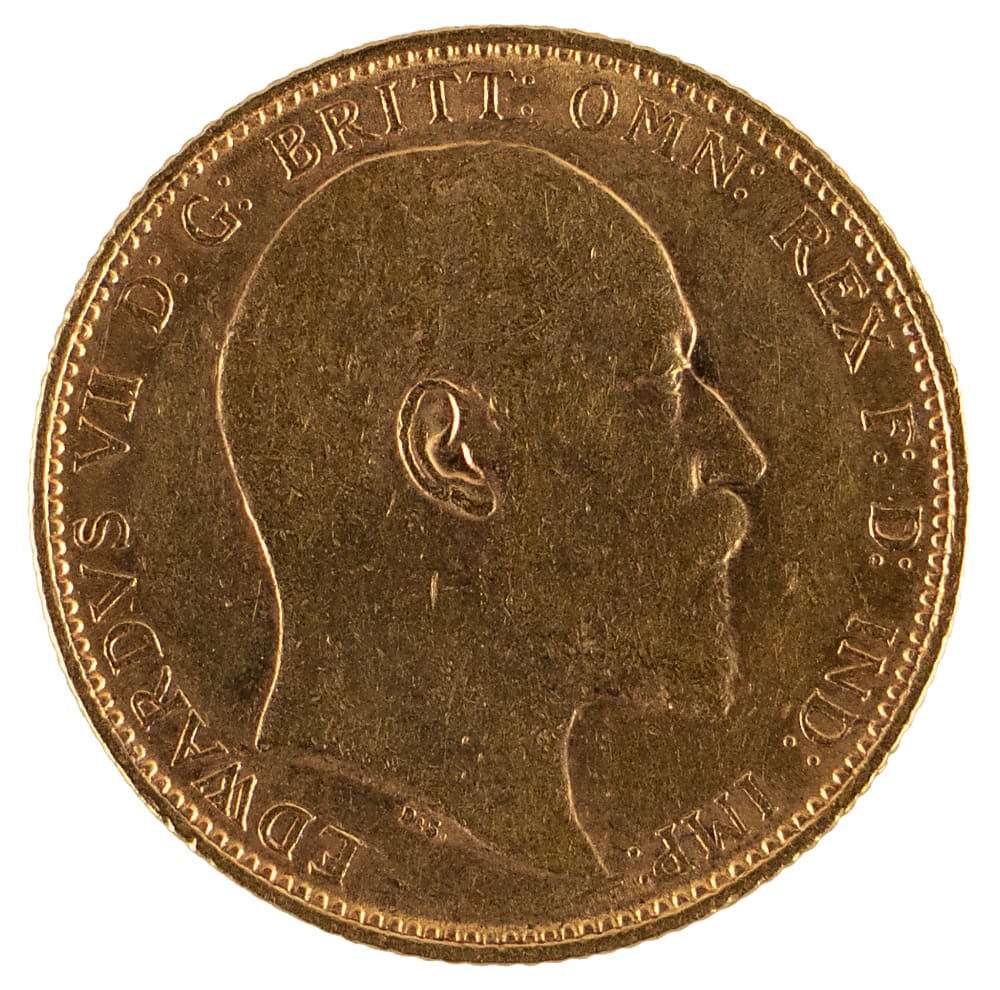 1904-M UK Royal Mint Gold Sovereign Coin