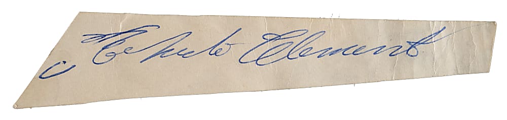 Roberto Clemente Cut Signature - Full JSA LOA