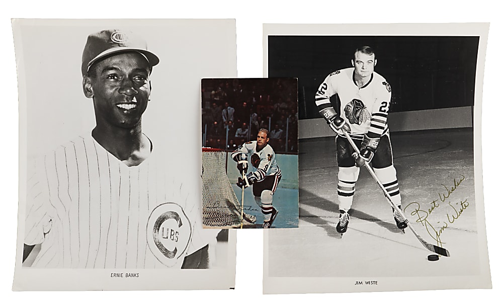 1960s-1970s Multi-Sport Autograph Collection (120+) with Chicago Area Emphasis