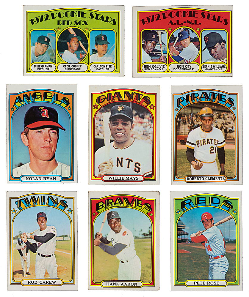 1972 Topps Complete Set (787) - Clean!