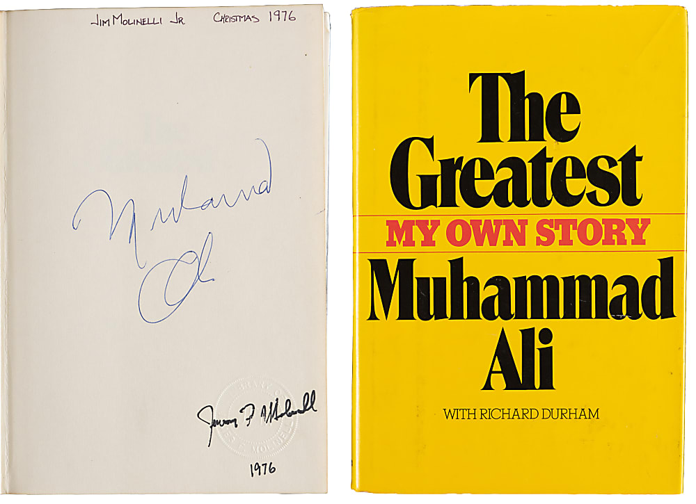1979 Muhammad Ali  "The Greatest, My Own Story" Period Signed Hardback Book with Full JSA LOA