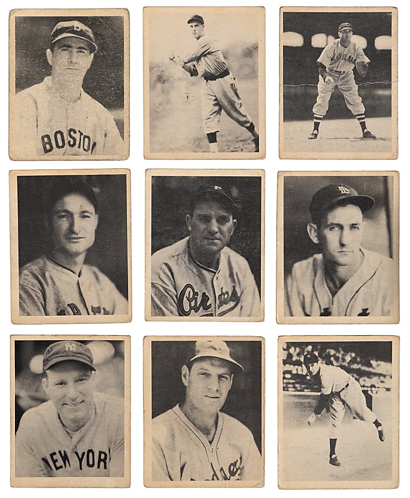 1939 Play Ball Starter Set (65) with (7) Hall of Famers