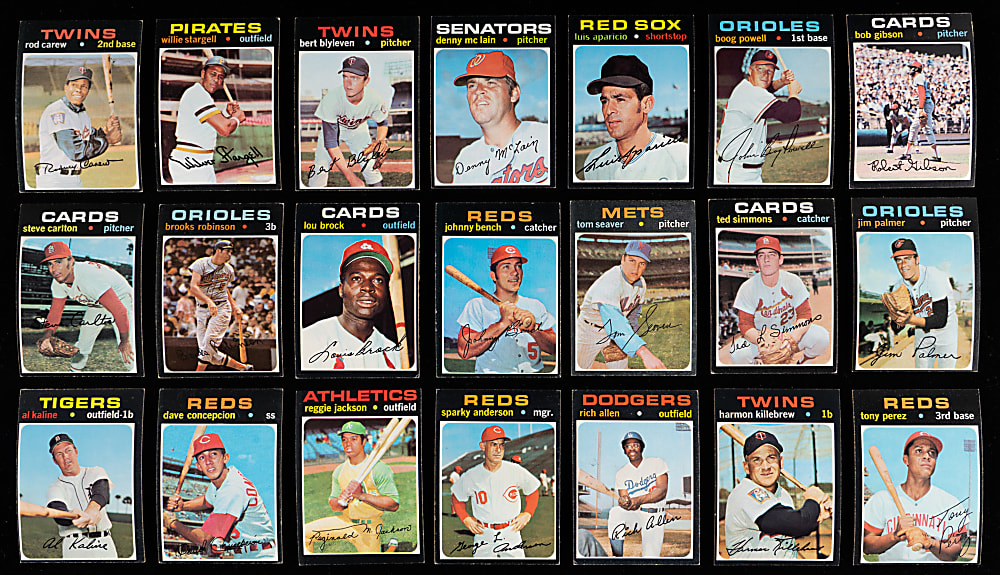 1971 Topps Complete Set (752)