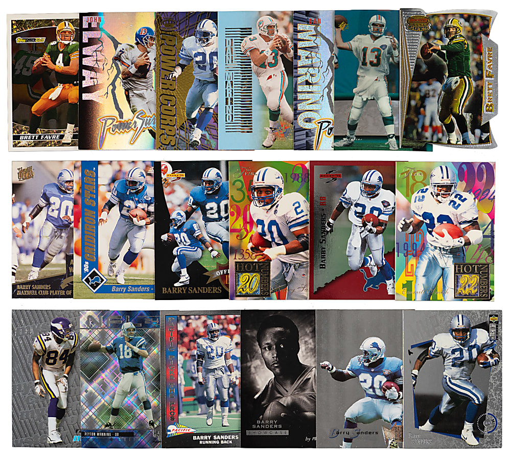 1990s-2000s Football Insert & Parallel Collection (3,500+) - Loaded with Hall of Famers & Stars