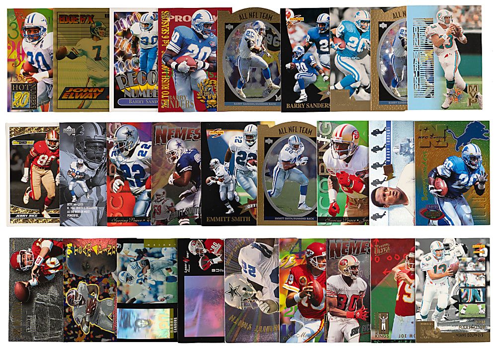 1990s-2000s Football Insert & Parallel Collection (3,500+) - Loaded with Hall of Famers & Stars