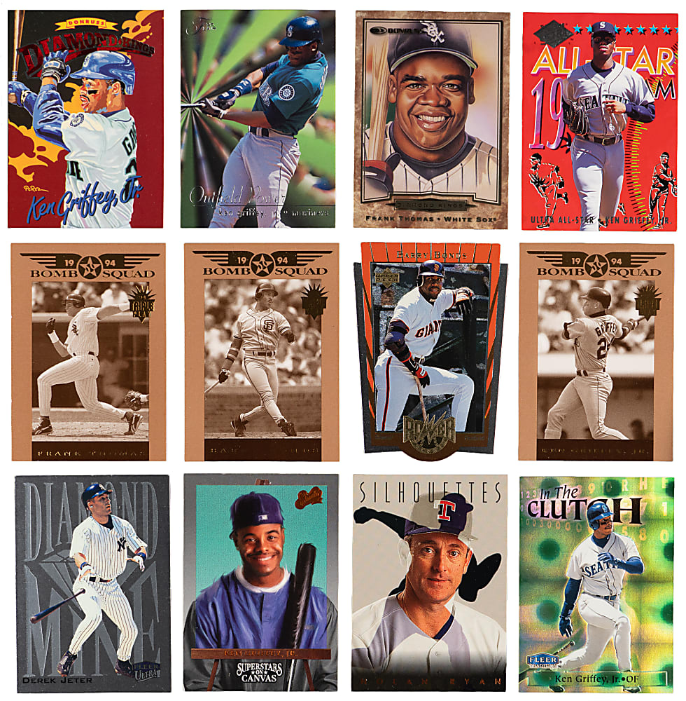 1990s Baseball Insert & Parallel Collection (4,000+) - Loaded with Hall of Famers & Stars