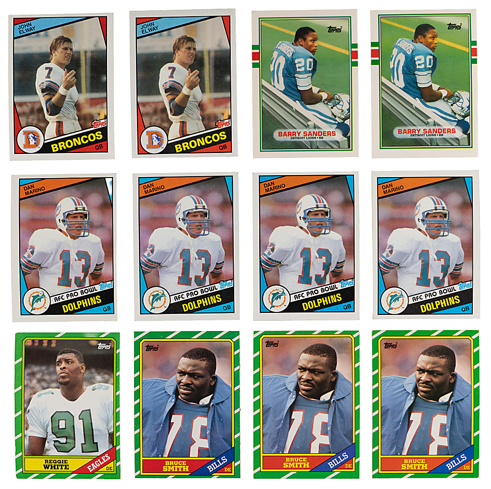 1980s-2000s Football Hall of Fame Collection (4,000+) with (100+) Rookies
