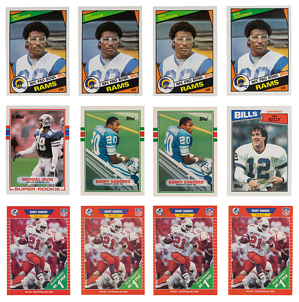 1980s-2000s Football Hall of Fame Collection (4,000+) with (100+) Rookies