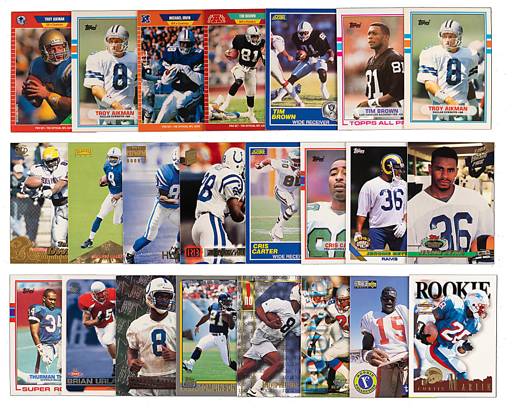 1980s-2000s Football Hall of Fame Collection (4,000+) with (100+) Rookies
