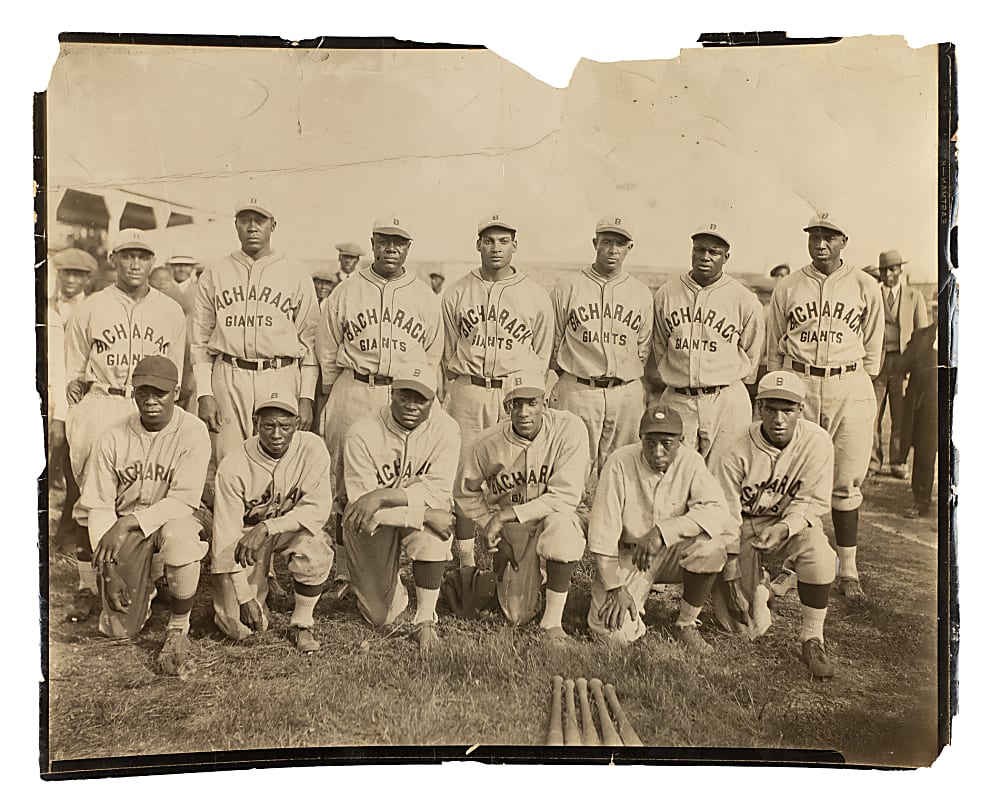 Circa 1922 Bacharach Giants (Negro Leagues) Original Photograph PSA/DNA Type I