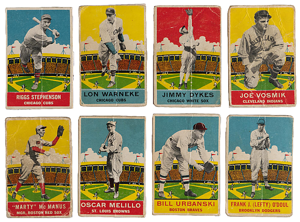 1933 DeLong Gum Near Complete Set (20/24)