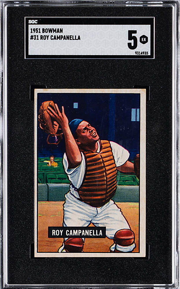1951 Bowman #31 Roy Campanella SGC EX 5