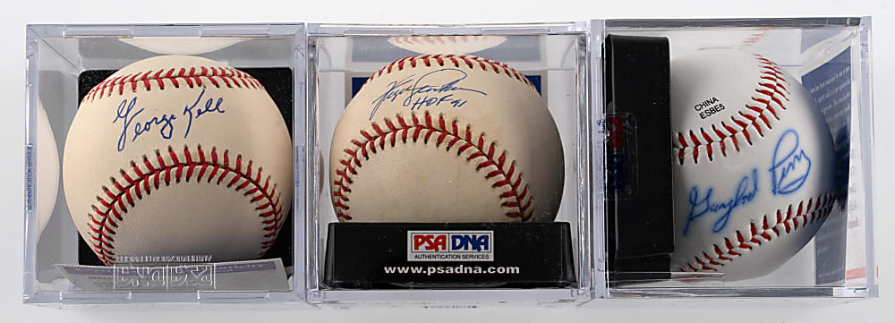 Signed Baseball Balance of Collection (114) with (20+) Hall of Famers - Most Individually Certified
