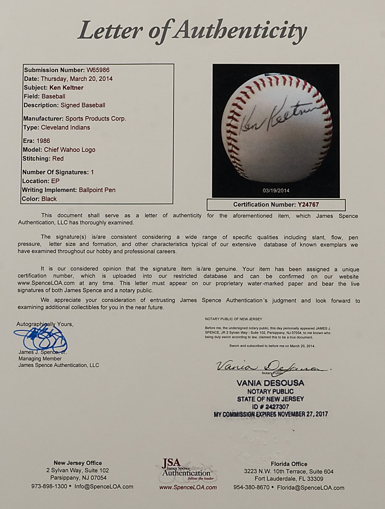 Signed Baseball Balance of Collection (114) with (20+) Hall of Famers - Most Individually Certified