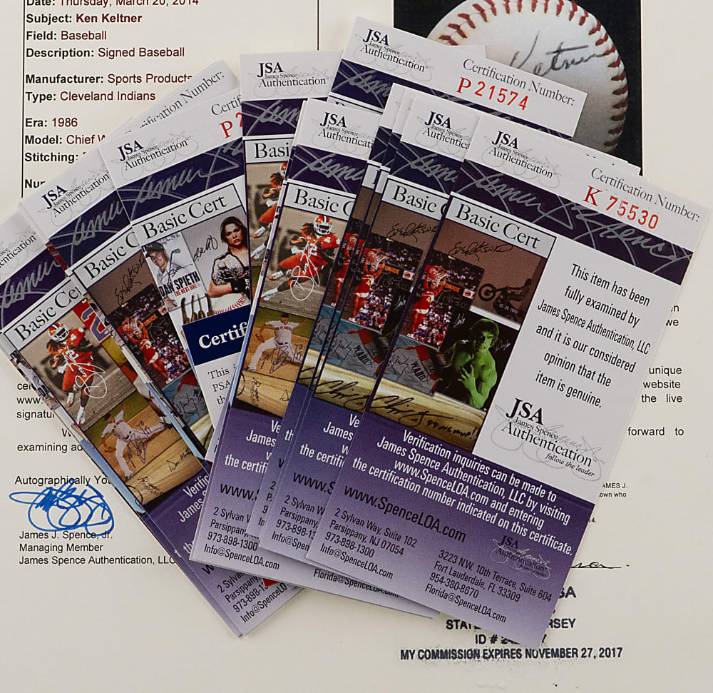 Signed Baseball Balance of Collection (114) with (20+) Hall of Famers - Most Individually Certified