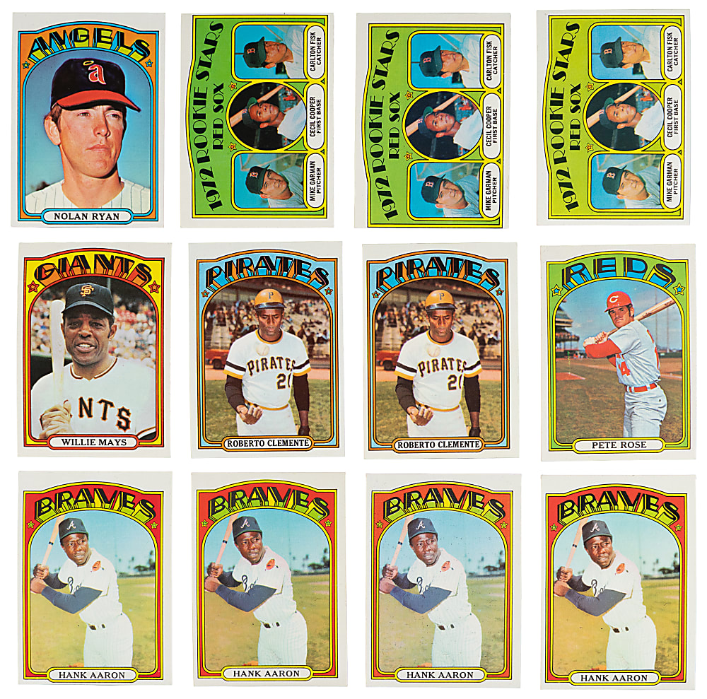 1972 Topps Collection (1,038) with (150+) Hall of Famers - Loaded!