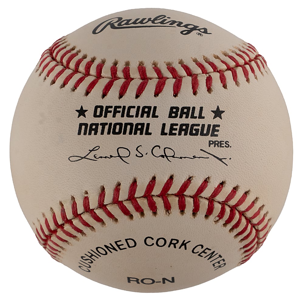 Willie Mays Single-Signed ONL/Coleman Baseball with Rare "660 HR" Inscription - Full JSA LOA