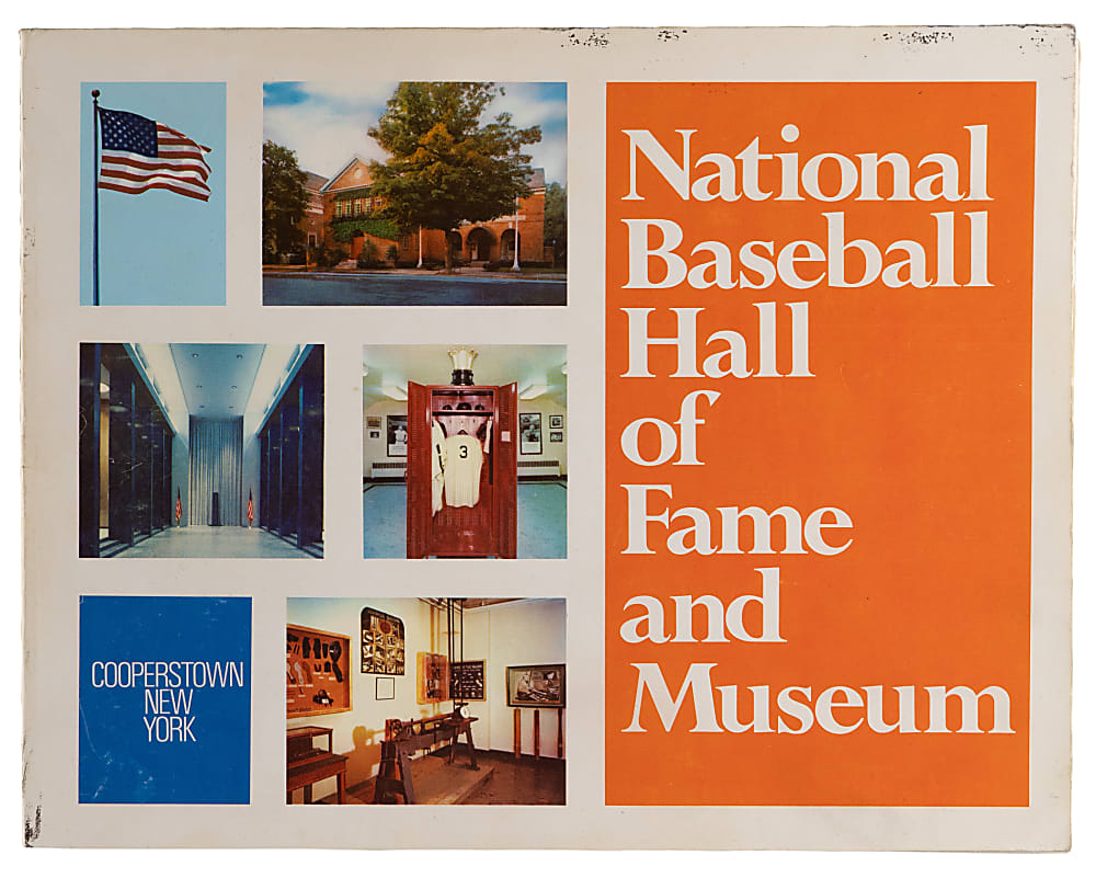 1979 Multi-Signed National Baseball Hall of Fame Program with (25) Signatures Including Satchel Paige - Full JSA LOA