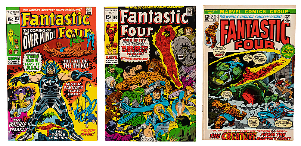 1970-1979 Marvel Fantastic Four #100-202 Near-Complete Run (80/103)