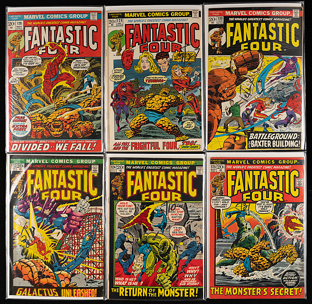 1970-1979 Marvel Fantastic Four #100-202 Near-Complete Run (80/103)