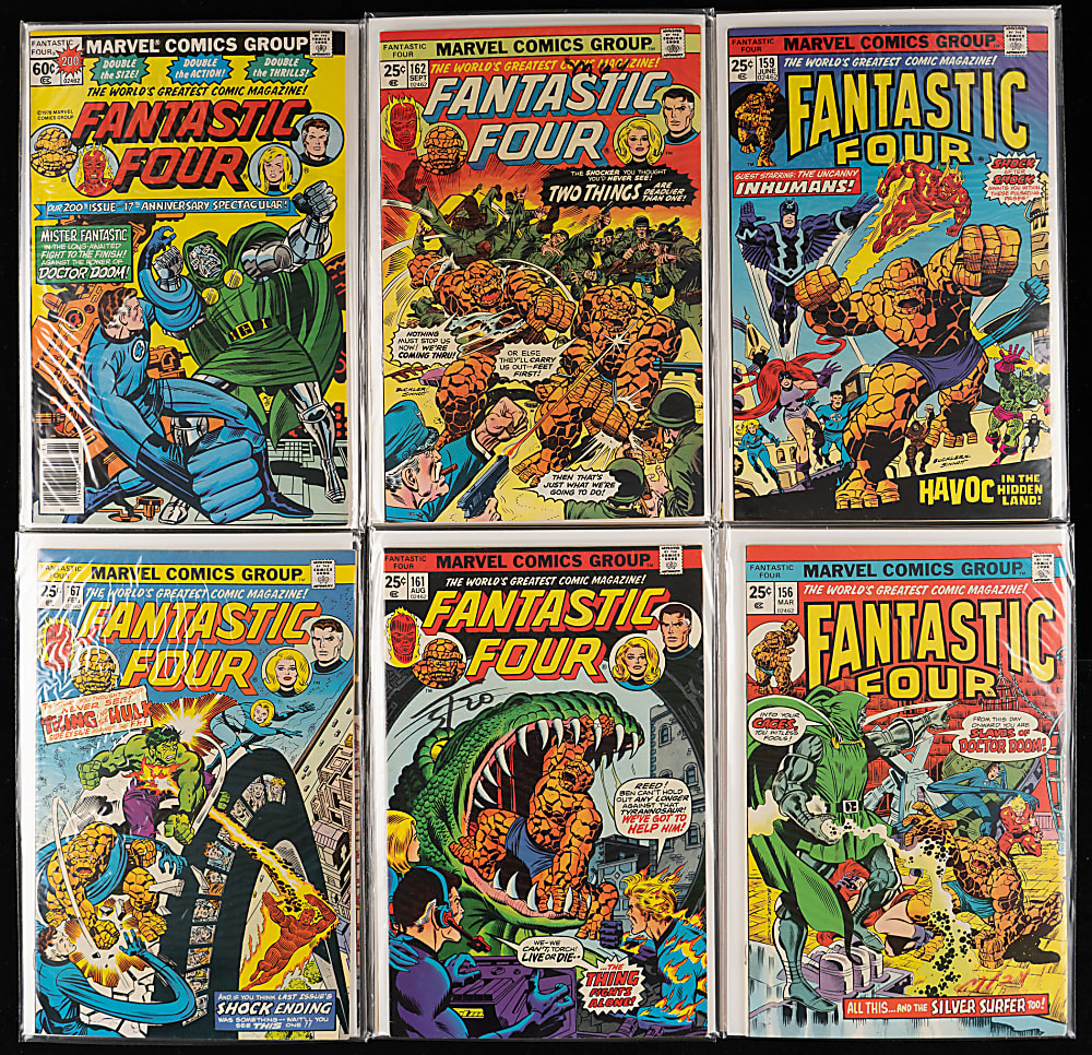 1970-1979 Marvel Fantastic Four #100-202 Near-Complete Run (80/103)