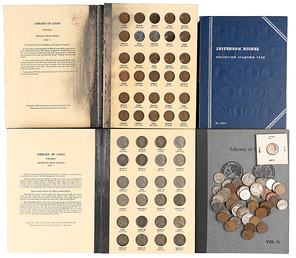 1850s-1960s U.S. and Canada Coin Treasure Chest (750+) with Many Silver Pieces