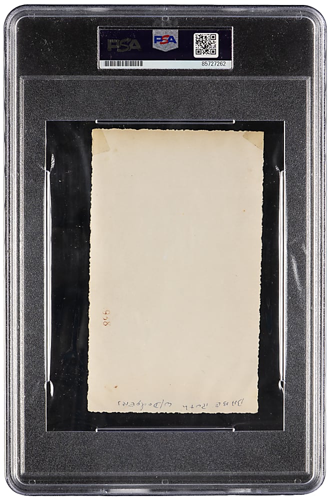 Circa 1938 Babe Ruth Brooklyn Dodgers Type I Original Photograph Pair with PSA Authentic Snapshot