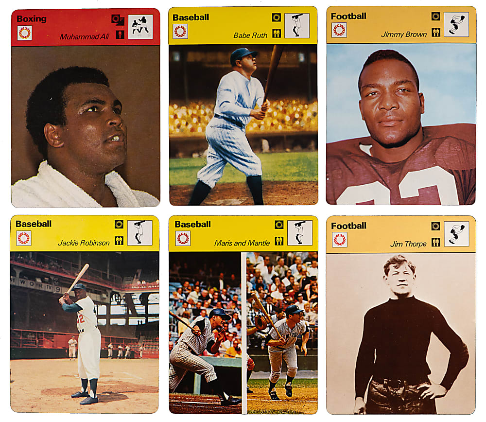 1977-1979 Sportscasters Collection (1,700+) Loaded with Stars - Clean!