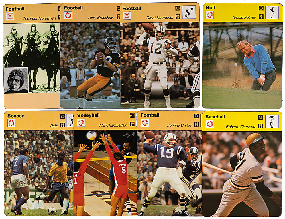 1977-1979 Sportscasters Collection (1,700+) Loaded with Stars - Clean!