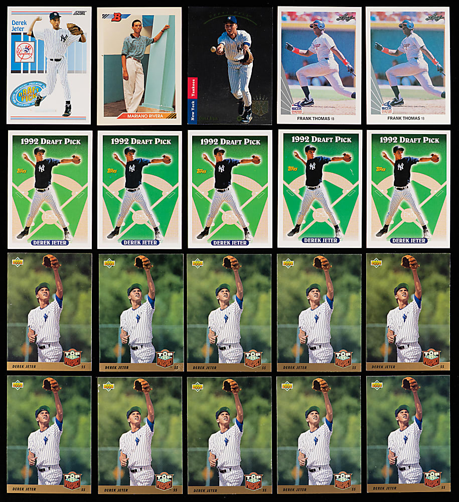 1980s-Modern Baseball Hall of Fame Collection (12,000+) with (350+) Rookies - Loaded!